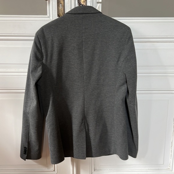 Zara Essentials Men’s Gray Twill Blazer Size L - Picture 3 of 3